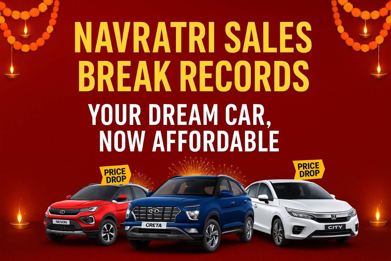 Navratri & GST 2.0 Spark Record Car Sales, Major Price Cuts Announced
